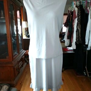 NY&CO Two piece top and skirt knit outfit.